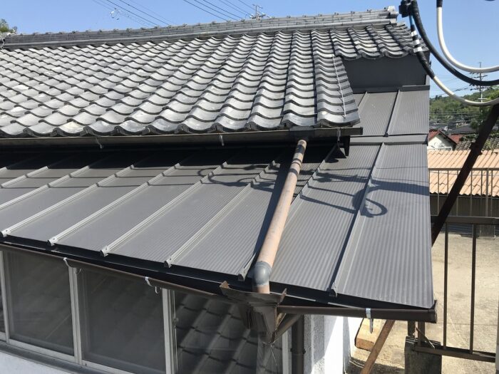 和瓦から立平板金