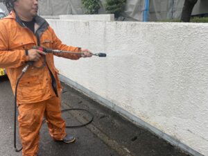 外壁塗装洗浄