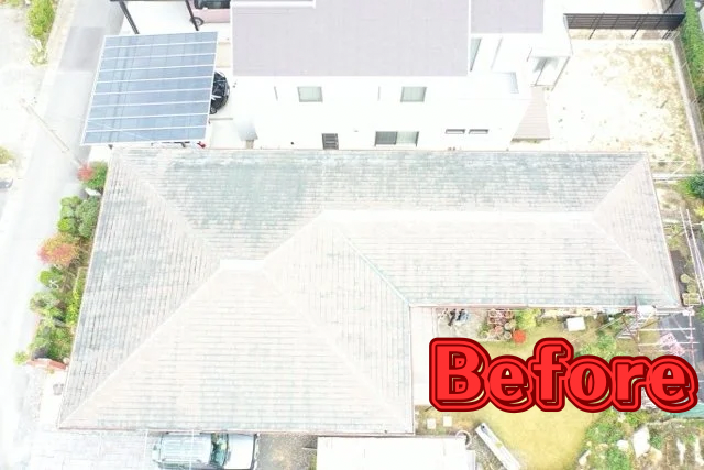 多治見市平井町にて立平板金へカバー工事現地調査時の写真