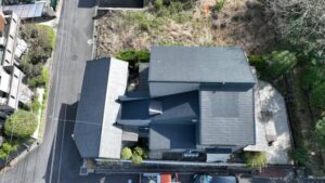 多治見市旭ヶ丘で外壁塗装・金属サイディング貼り・屋根塗装の完成写真