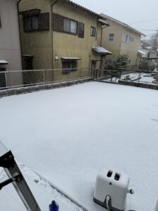 雨樋　雪害