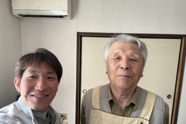 高蔵寺高森台のお客様との２ショット写真